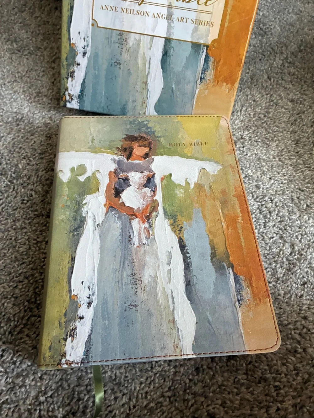 HarperCollins Anne Neilson Angel Art Leathersoft Bible !! 3 Design Options